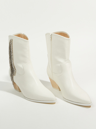 Billie Wide Width Fringe Boots - ARULA