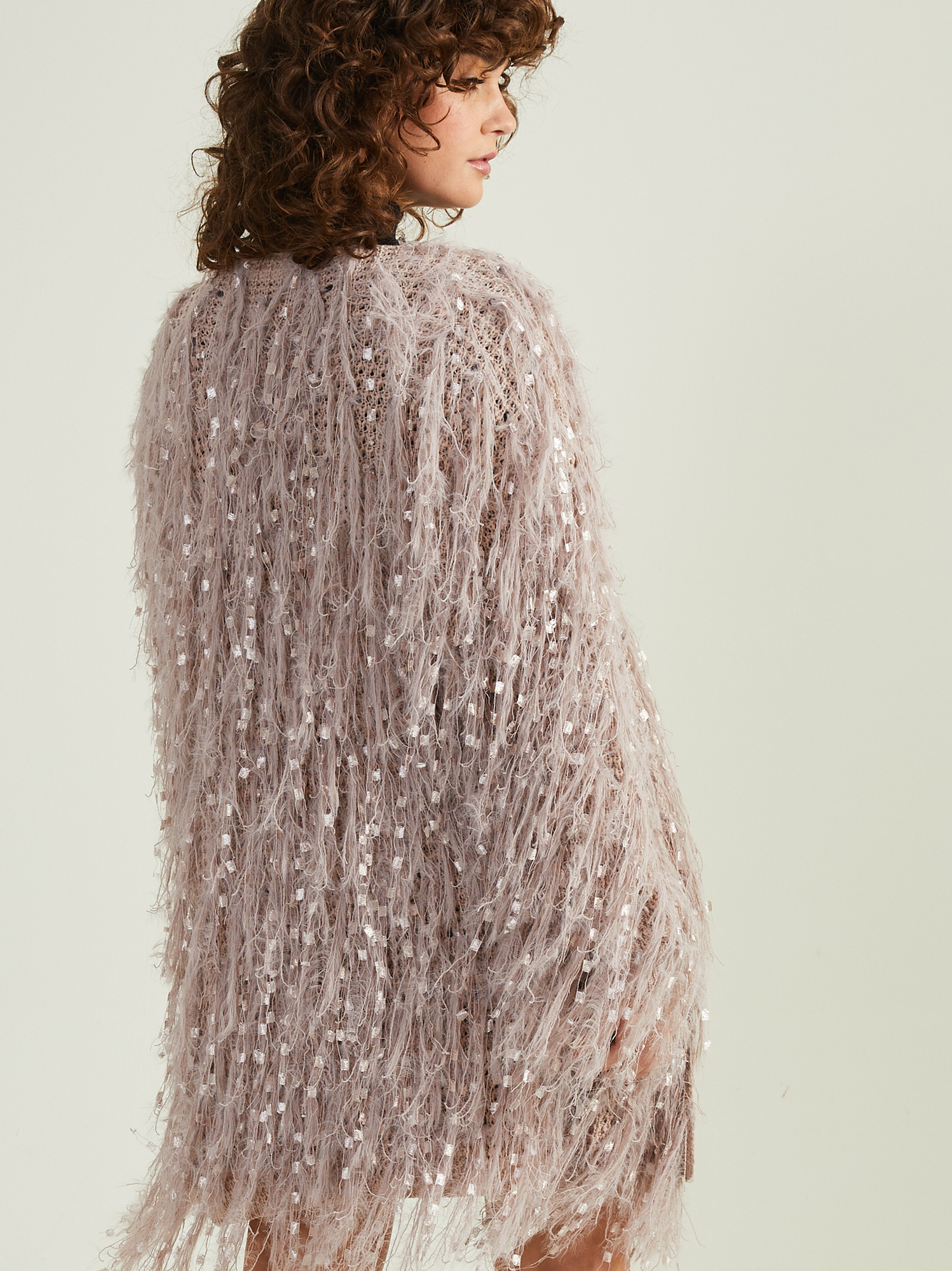 Emaline Shaggy Cardigan