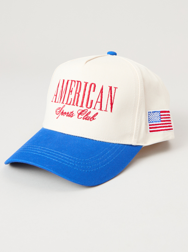 American Sports Club Trucker Hat Detail 3 - ARULA