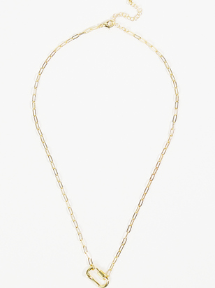Carabiner Chain Link Necklace - ARULA