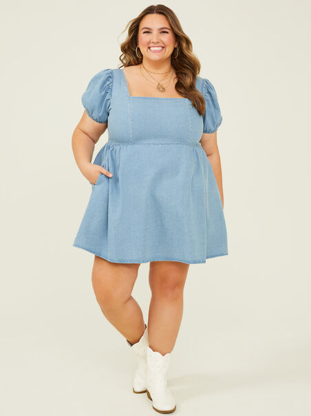 Cassidy Denim Dress - ARULA