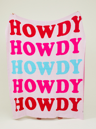 Howdy Oversized Blanket - ARULA