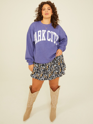 Park City Oversized Sweatshirt - ARULA