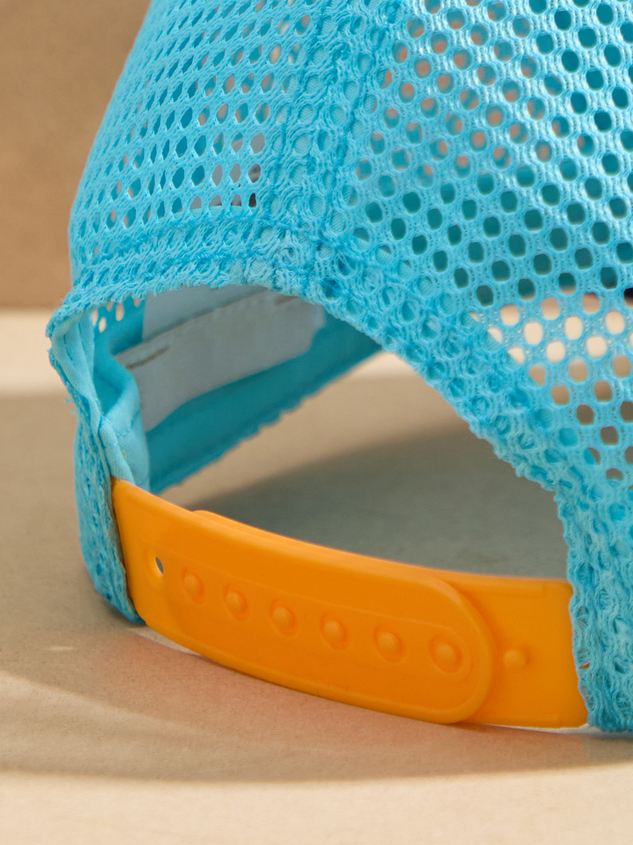 Salty Trucker Hat Detail 3 - ARULA