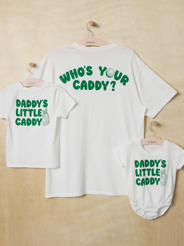 Daddy's Little Caddy Graphic Bubble Detail 3 - ARULA