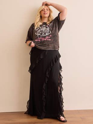 Disco Cowgirl Oversized Tee - ARULA