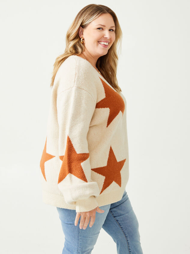Reaching for Stars Sweater Detail 2 - ARULA