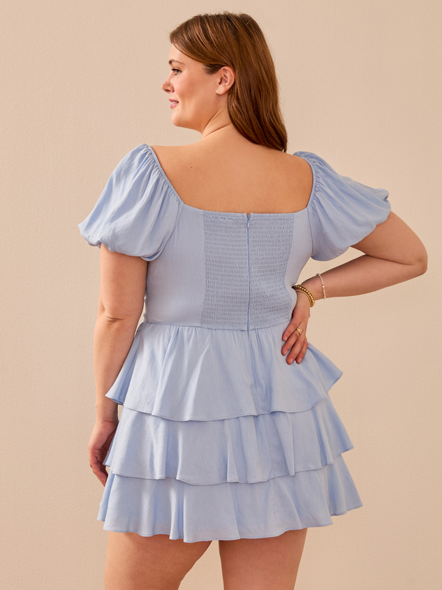 Remi Mini Dress Detail 5 - ARULA