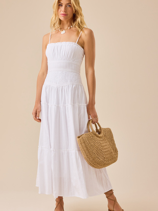 Nina Textured Maxi Dress - ARULA