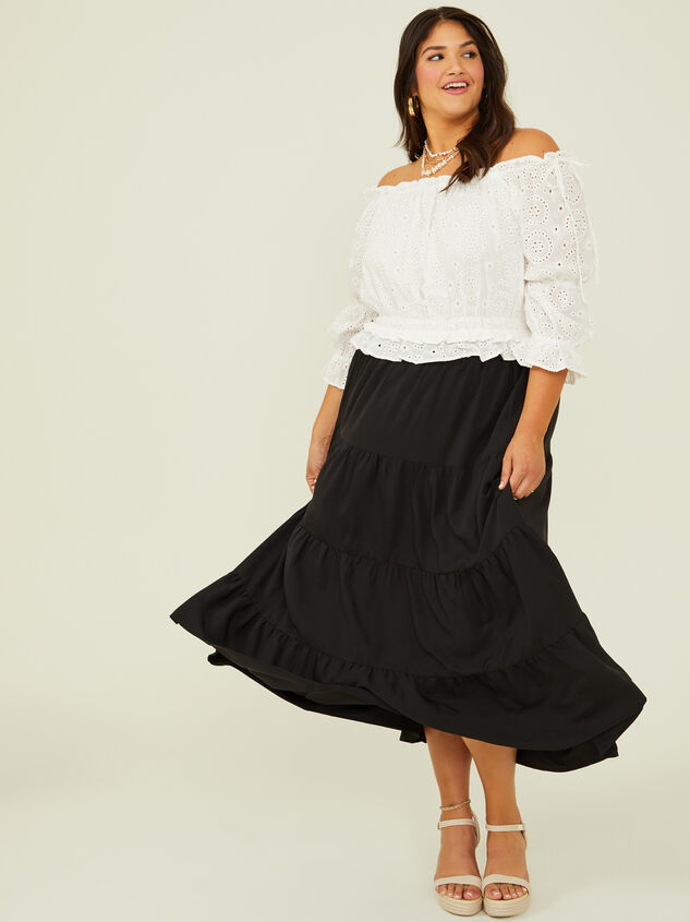 Claire Maxi Skirt Detail 1 - ARULA