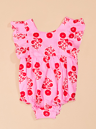 Hot Pink Ruffle Bubble by Mud Pie - ARULA - 