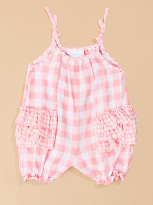 Kallie Checkered and Ruffle Bubble - ARULA - 