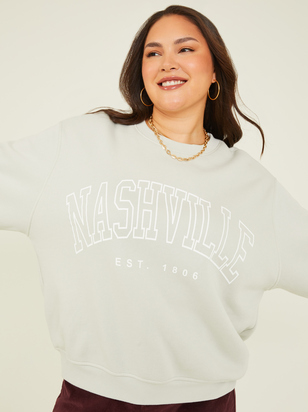 Nashville Varsity Sweatshirt - ARULA