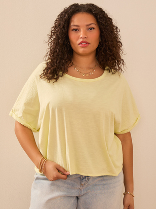 Michaela Boxy Tee - ARULA - 