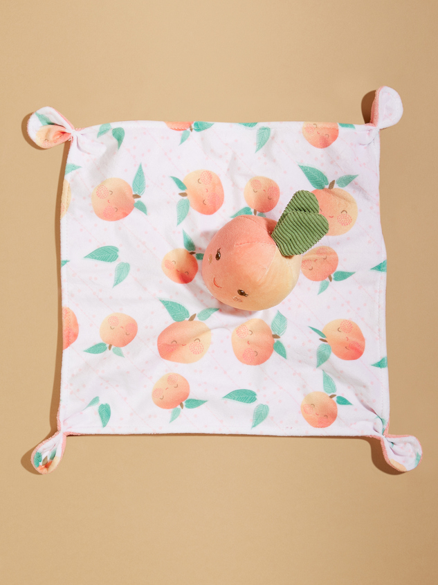 Peach Soothie Blanket Detail 2 - ARULA