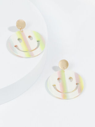Rainbow Smiley Earrings - ARULA