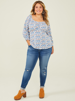 Elsa Floral Top - ARULA