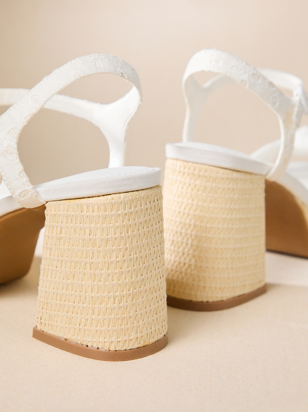 Hayleey Floral Wedges Detail 4 - ARULA