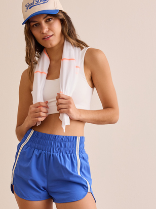 Varsity Stripe Shorts - ARULA - 