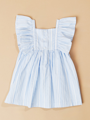 Emma Flutter Sleeve Baby Dress - ARULA