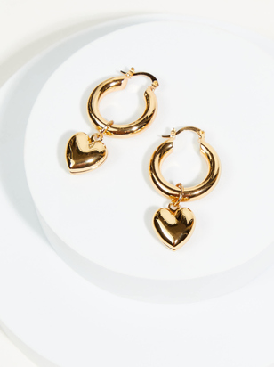 Bubble Heart Earrings - ARULA