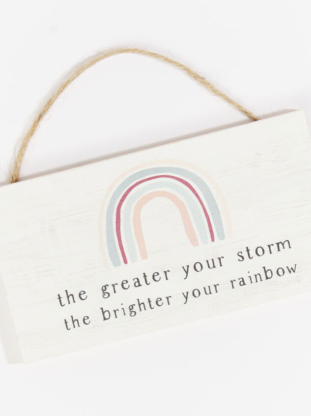 Brighter Your Rainbow Sign Detail 2 - ARULA