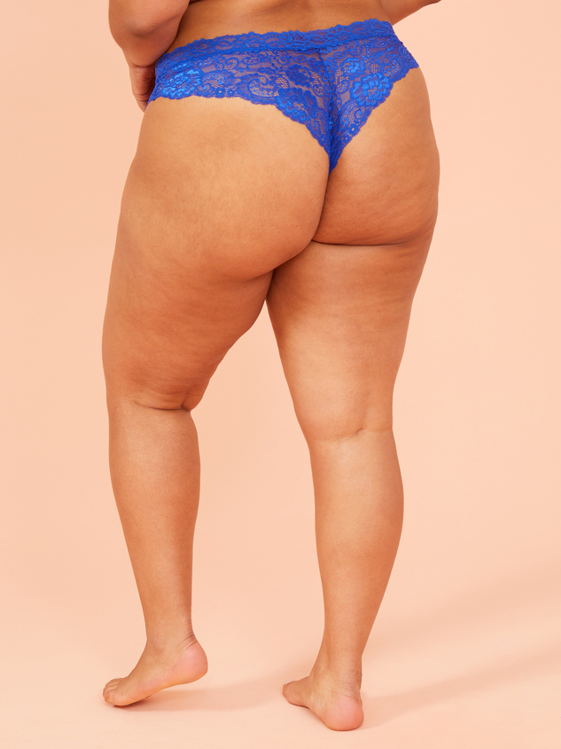 Stretch Lace Cheeky Undie Detail 5 - ARULA