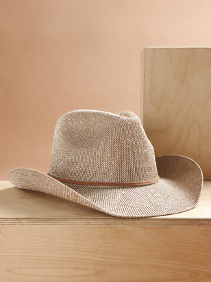Harper Sequin Cowboy Hat - ARULA