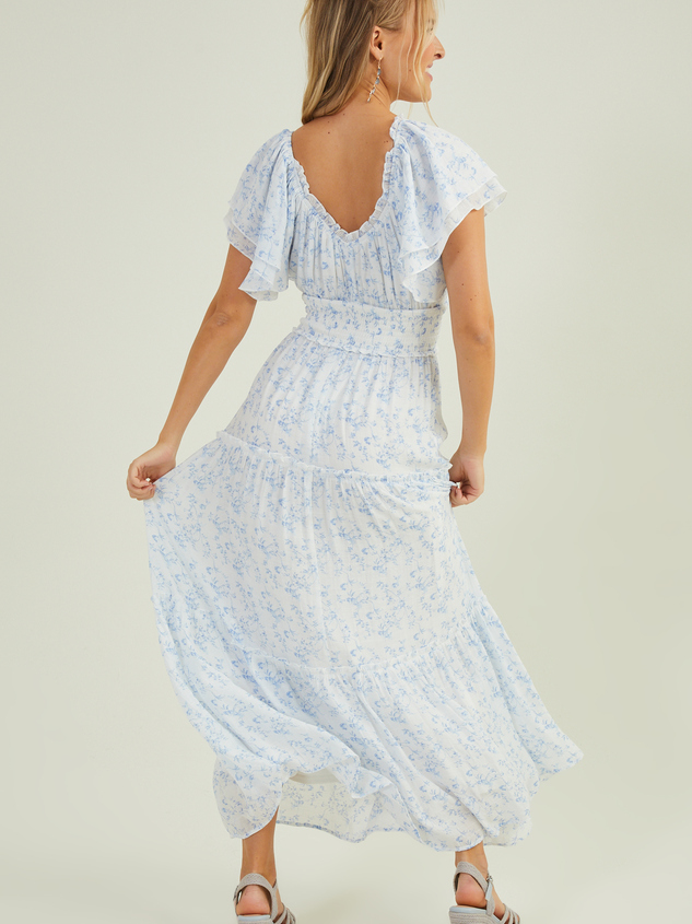Catherina Maxi Dress Detail 3 - ARULA