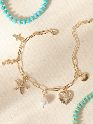 Coastal Charm Bracelet Set - ARULA