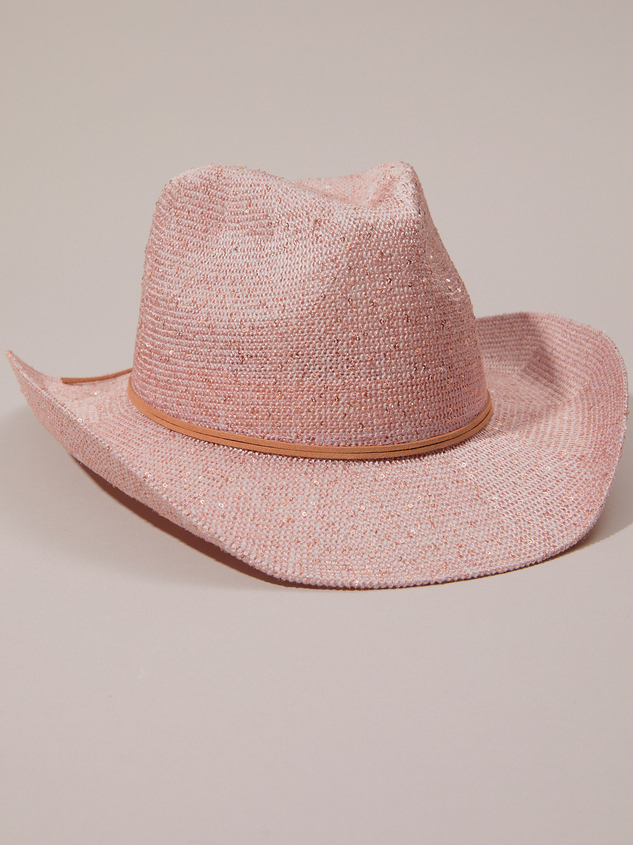 Harper Sequin Cowboy Hat Detail 2 - ARULA
