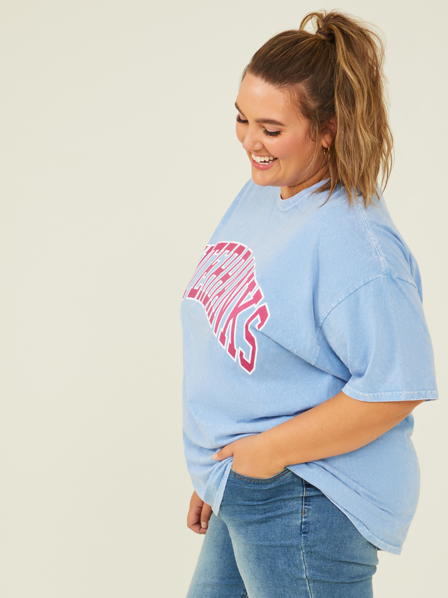 Outer Banks Oversized Tee Detail 3 - ARULA