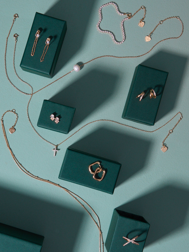Advent Calendar Jewelry Box in Green Altar'd State