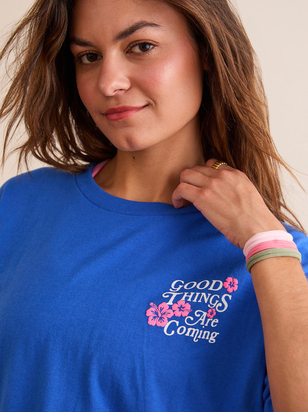 All The Good Things Oversized Tee - ARULA