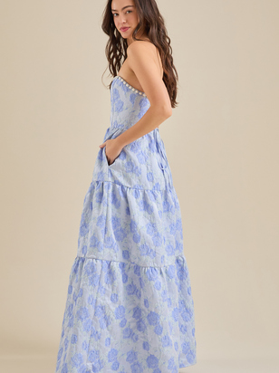 Skye Floral Maxi Dress - ARULA