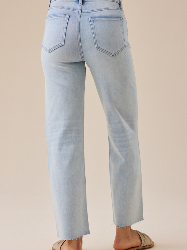 Jayleigh Straight Leg Jeans Detail 4 - ARULA