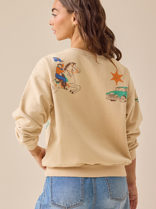 Howdy Graphic Crewneck - ARULA