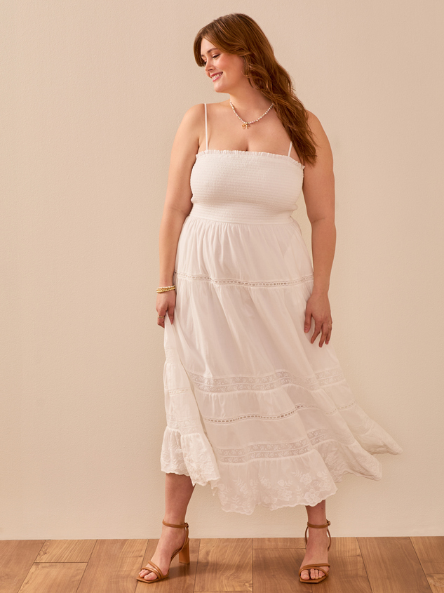 Karine Eyelet Maxi - ARULA