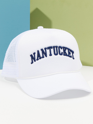 Nantucket Trucker Hat - ARULA