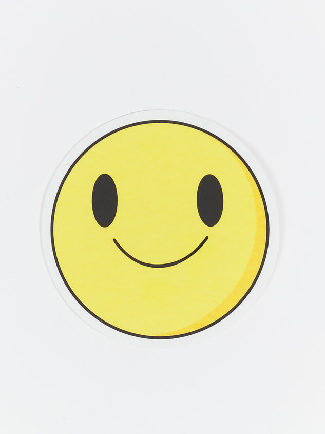 Smiley Face Sticker Detail 1 - ARULA