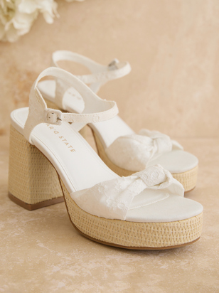 Hayleey Floral Wedges - ARULA - 