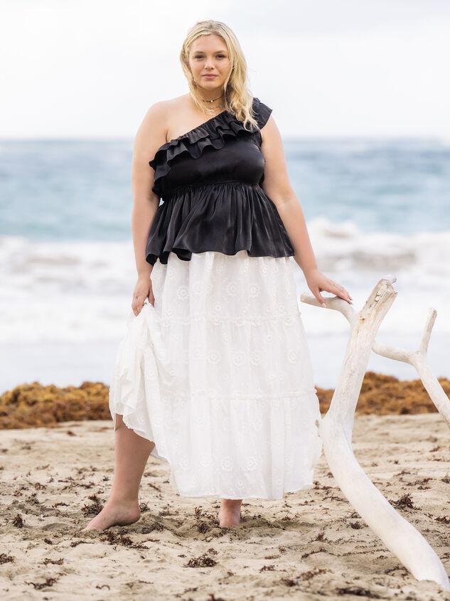 Catrine Maxi Skirt Detail 6 - ARULA