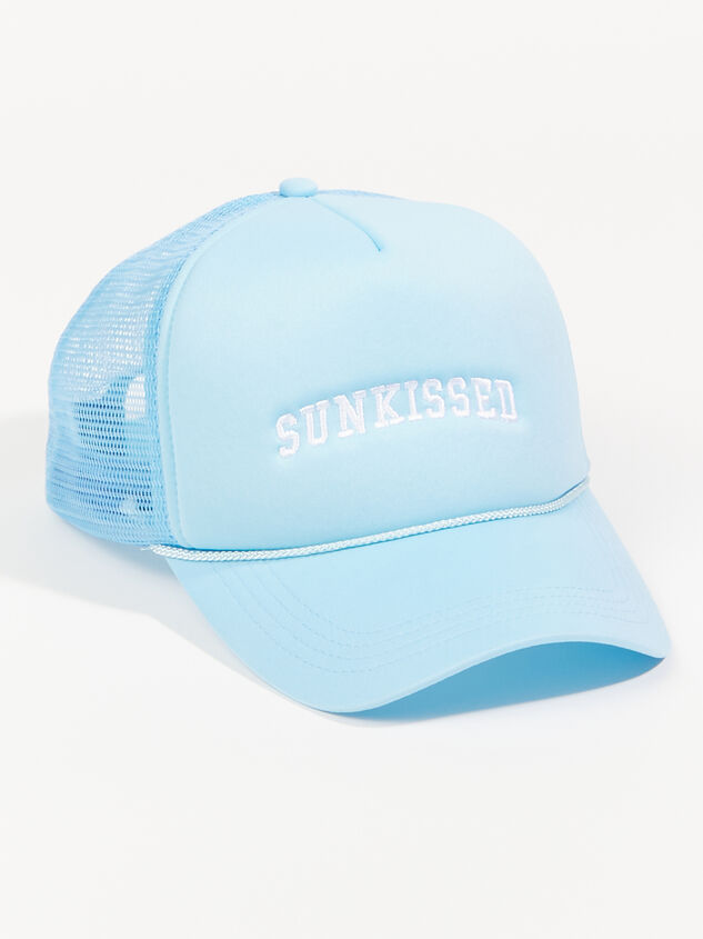 Embroidered Sunkissed Trucker Hat - ARULA