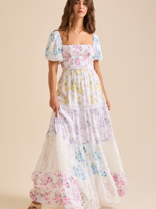Harlie Floral Maxi Dress - ARULA - 