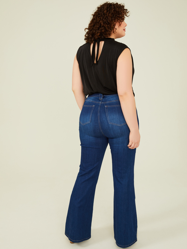 Juni Mock Neck Bodysuit Detail 4 - ARULA