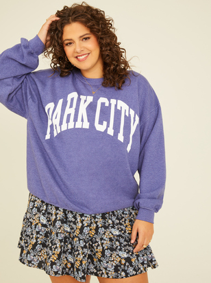 Park City Oversized Sweatshirt - ARULA