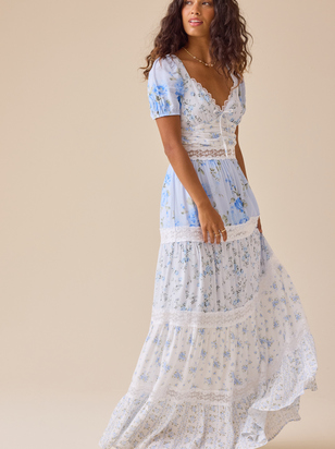 Hanna Floral Maxi Dress - ARULA - 