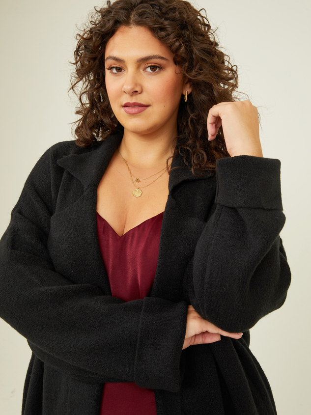 Greer Knit Jacket Detail 5 - ARULA