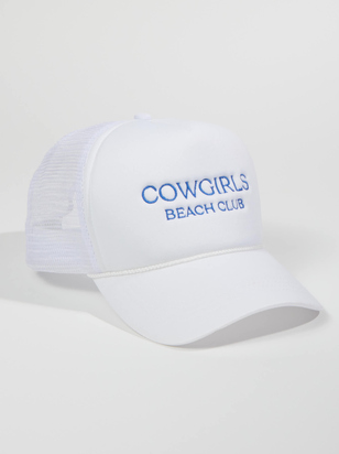 Cowgirls Beach Club Trucker Hat - ARULA