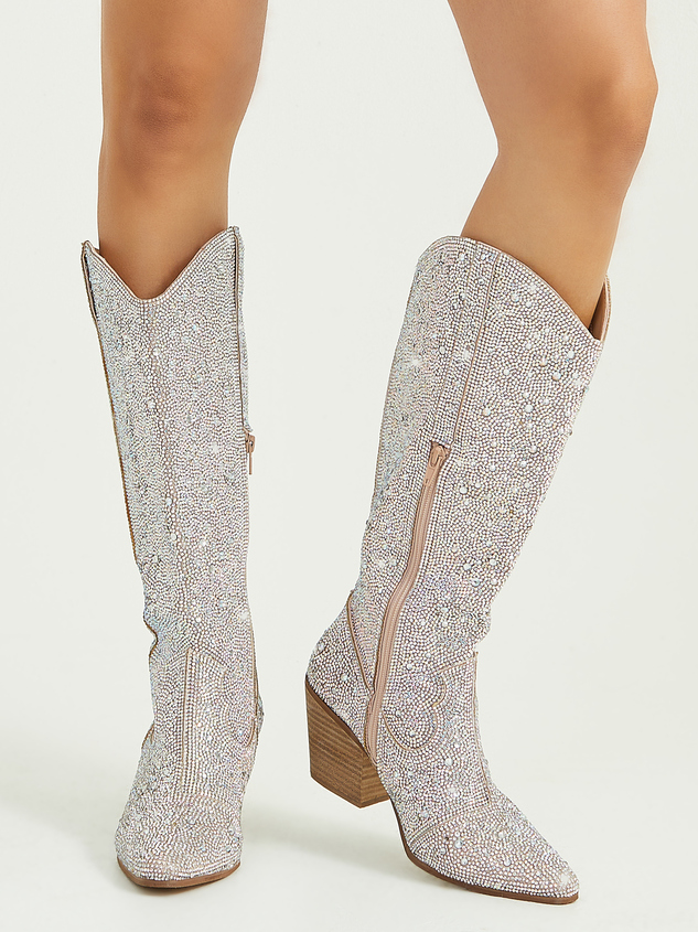 Nashville Crystal Boots by Matisse Detail 7 - ARULA